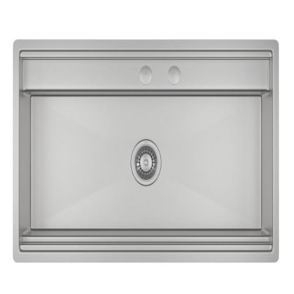 Loes Cuba Retangular Em Inox Para Cozinha Funstation Deca Wish 90X50cm