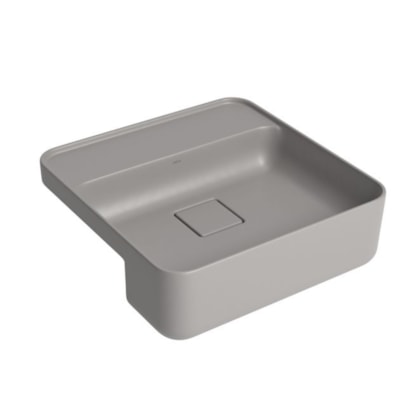 Loes Cuba Semiencaixe Quadrada Cinza Antracite Deca 40cm