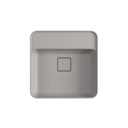 Loes Cuba Semiencaixe Quadrada Cinza Antracite Deca 40cm