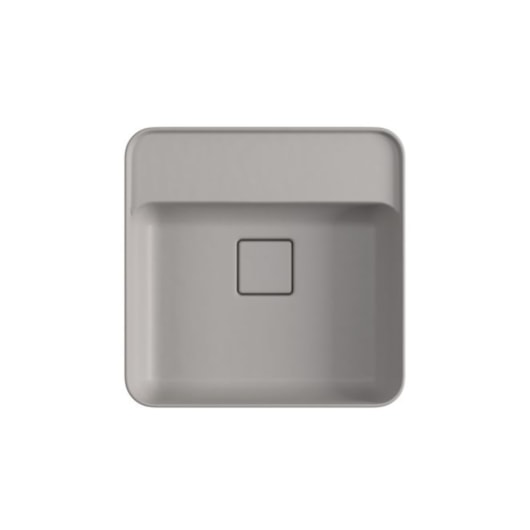 Loes Cuba Semiencaixe Quadrada Cinza Antracite Deca 40cm - Imagem principal - 143be611-b8ac-41b0-9a08-9a2fbcbc06f9