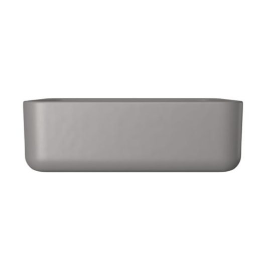 Loes Cuba Semiencaixe Quadrada Cinza Antracite Deca 40cm - Imagem principal - 3463b867-6ccf-45db-a5ba-007e96bd08b9