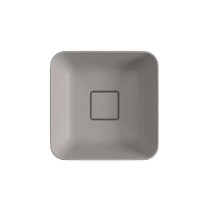 Loes Cuba Sobrepor Quadrada Cinza Antracite Deca 30cm