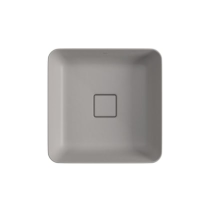 Loes Cuba Sobrepor Quadrada Cinza Antracite Deca 40cm