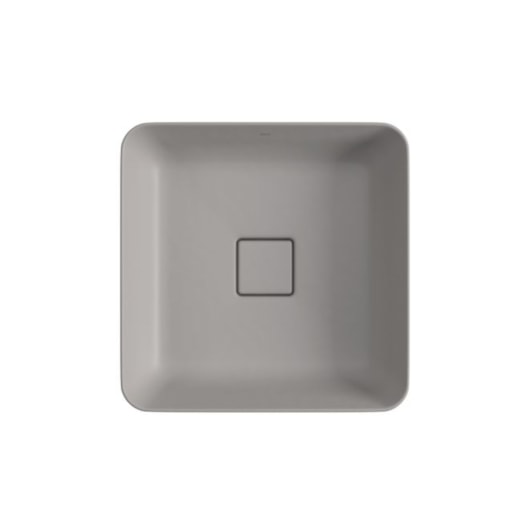 Loes Cuba Sobrepor Quadrada Cinza Antracite Deca 40cm - Imagem principal - 023670df-dbc8-43b7-b2bc-3d22aaeadbf2