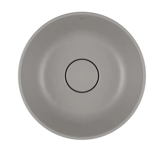 Loes Cuba Sobrepor Redonda Cinza Antracite Deca 30cm - Imagem principal - 9c46f2d9-2288-44e8-864c-bc280f0acf7d