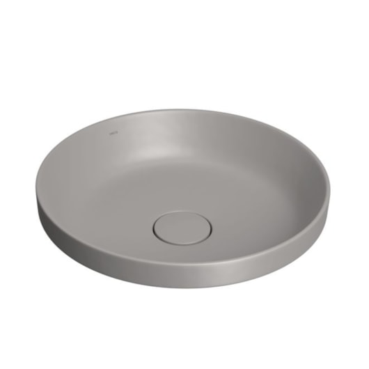 Loes Cuba Sobrepor Redonda Cinza Antracite Deca 40cm - Imagem principal - c6dbb76d-2541-4747-b16b-a40a3fddb23c