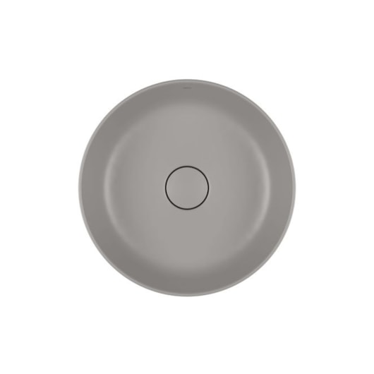 Loes Cuba Sobrepor Redonda Cinza Antracite Deca 40cm - Imagem principal - dc8aabeb-1c3d-492d-bcdd-a7c568bdf1cc