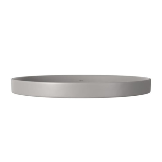 Loes Cuba Sobrepor Redonda Cinza Antracite Deca 40cm - Imagem principal - 0a67dd33-1b43-4bf5-97dd-a47ada695b6d
