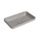 Loes Cuba Sobrepor Retangular Cinza Antracite Deca 50cm - d4ec64af-3eb3-4fad-813a-715a262fca12