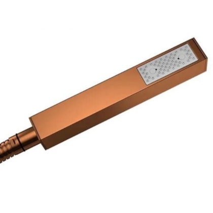 Loes Ducha Manual Quadrada Red Gold Deca
