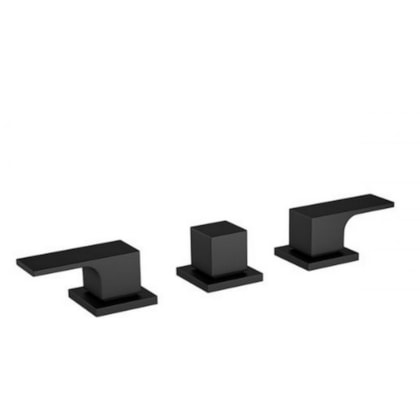 Loes Misturador Para Bidê Unic 1895 Black Matte Deca