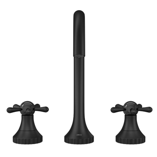 Loes Misturador Para Lavatório Bica Alta De Mesa Dn15 Perola Cromado Deca - Imagem principal - 136e6d1c-e894-47bc-afe7-bd7293902334
