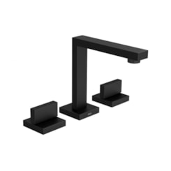 Loes Misturador Para Lavatório De Mesa Bica Alta Dream Black Matte Deca