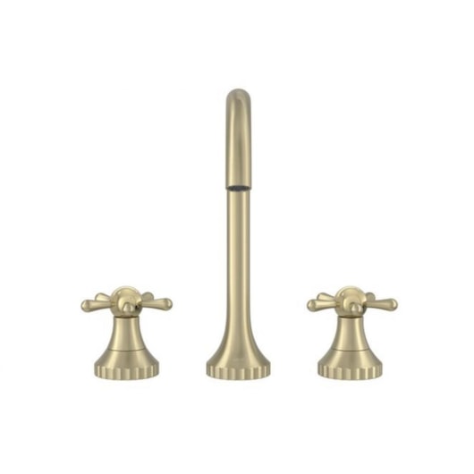 Loes Misturador Para Lavatório De Mesa Bica Alta Pérola Summer Gold Deca - Imagem principal - 7cf6e1f7-f08c-451e-b64b-5ccff99fb729