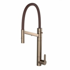 Loes Monocomando Com Filtro Twin Colore Corten E Marrom Deca