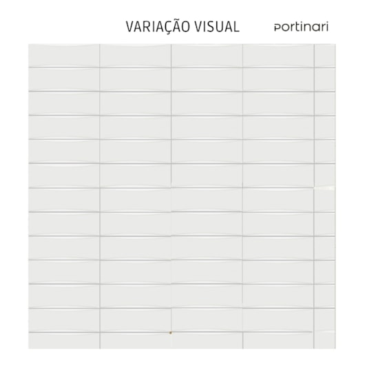 Loes Porcelanato Portinari Bella Vita Wh Lux 8,2x25,9cm Bold - Imagem principal - 5eff8043-e88f-4e52-afd2-784c0d0c12b4