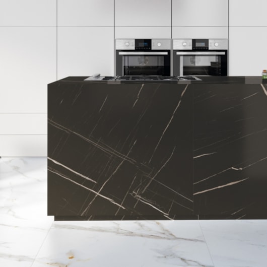 Loes Porcelanato Portinari Lumina Marquina Natural 58.4x117cm Retificado - Imagem principal - 7c1f31b9-b467-4587-8431-a13fe09e5051