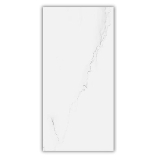 Loes Porcelanato Portinari Lumina White Polido 58,4x117cm Retificado - Imagem principal - 86981509-ba85-4845-869f-05b30eda45be