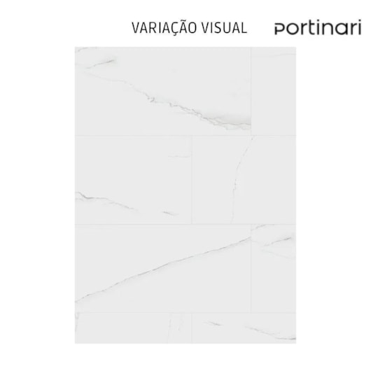 Loes Porcelanato Portinari Lumina White Polido 58,4x117cm Retificado - Imagem principal - a9859544-fbd2-4aa2-ba31-aa005964205e