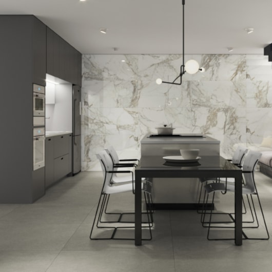 Loes Porcelanato Portinari Momento Dgr Natural 100x100cm Retificado - Imagem principal - 38b32b9a-e512-4ab3-ba70-a5250858f6e0