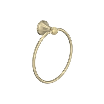 Loes Porta Toalha Argolado Perola Summer Gold Deca