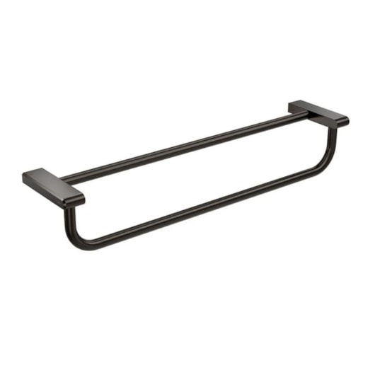 Loes Porta Toalha Duplo You Marron Matte Deca 60cm - Imagem principal - d2ec15bb-1090-4a70-b096-98e0d3b88136