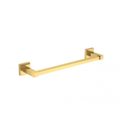 Loes Porta Toalha Quadratta Gold Deca 30cm