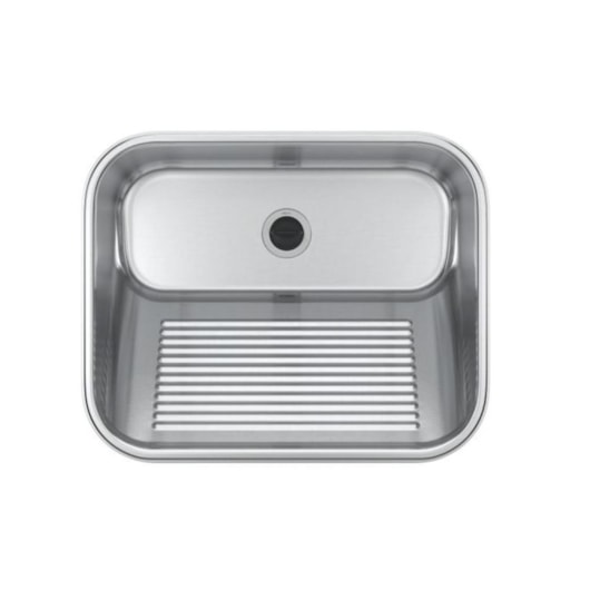 Loes Tanque De Embutir Inox Deca 50x40cm - Imagem principal - 7f74530b-2659-4e60-b47a-bf43ae4e3ed9