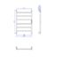 Loes Toalheiro Térmico de Parede Fio Lado Direito 220V Cromado Deca - 578f105e-fbd7-429c-8584-6850b339d638