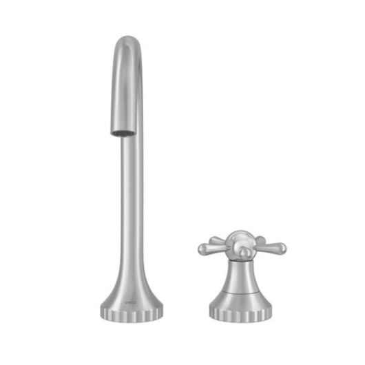 Loes Torneira Para Lavatório De Mesa Bica Alta Pérola Cromado Deca - Imagem principal - b9595839-d263-406d-85a1-443b5c5f03e6