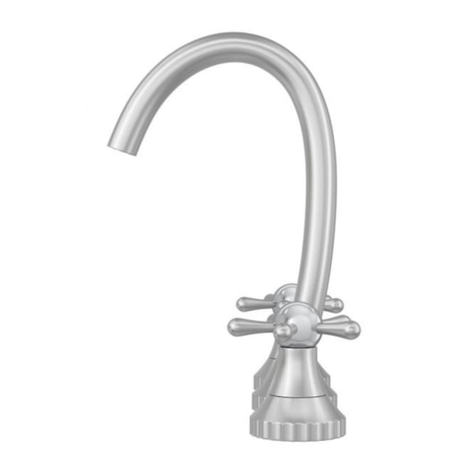Loes Torneira Para Lavatório De Mesa Bica Alta Pérola Cromado Deca - Imagem principal - c8b3ef14-cf61-4804-8c60-b6202dee7442