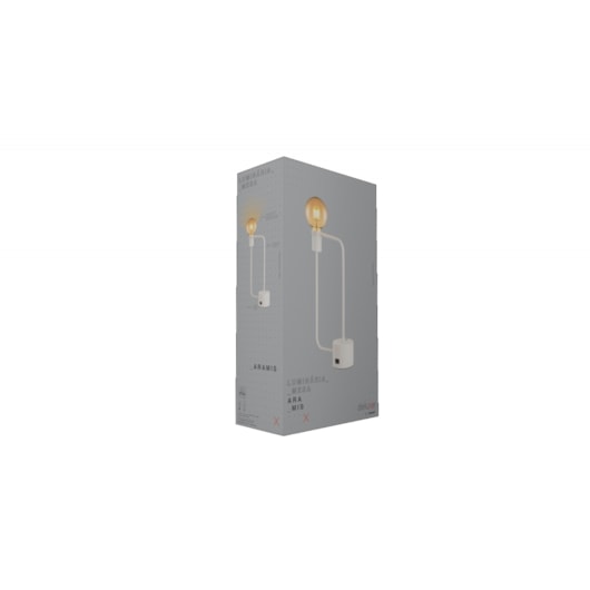 Luminária De Mesa Aramis 1Xe27 Usb Branco Fosco Avant - Imagem principal - e6bf7b51-ec5f-49db-b848-e5d3ff7f94d3