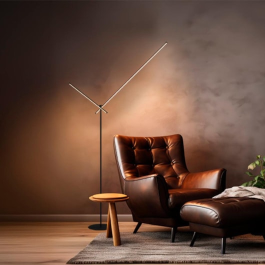 Luminária de Piso Led Pole 20W 3000K Taschibra - Imagem principal - 08278ad2-6561-4f67-9eb9-e77837b9cd5f