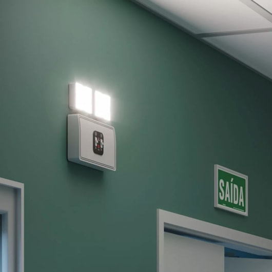Luminária Led Emergencial Bloco Branco Fosco Avant 12 W 6000K - Imagem principal - 8d7e74af-1db1-4316-9857-436d4abac975