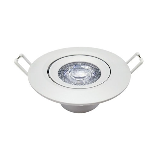 Luminária Redonda Spot Supimpa 5w 3000k Bivolt Emissão De Luz Amarela Avant - Imagem principal - 606ada05-df1e-41ee-a322-2121fd19b11a