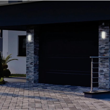 Luminária Tartaruga LED 3000K Force Branco Taschibra