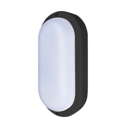 Luminária Tartaruga Led Phare 3000K Preto Taschibra 12W