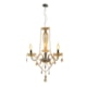 Lustre Baronesa Vidro Champagne Canopla Cromado Avant 3 Lâmpadas E14 - e34f868f-3e3d-4415-9ee9-f4bd7ff84ed9