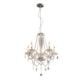 Lustre Baronesa Vidro Transparente Canopla Cromado Avant 5 Lâmpadas E14 - 1ae5e097-7d24-43b6-ae35-0751a23d4c73