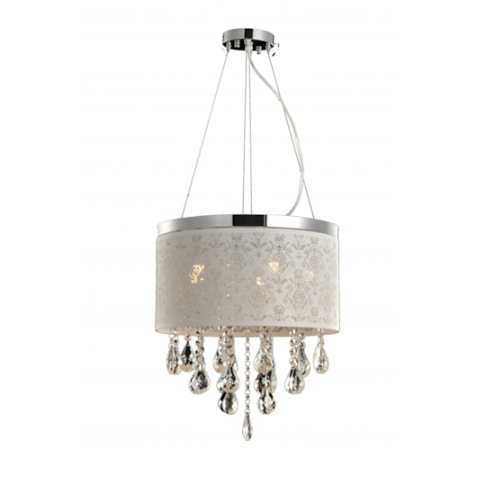 Lustre Duquesa Coroa Branco Fosco 5Xg9 Avant - Imagem principal - 850afdc0-bf97-4698-8c78-fe0a687c97df