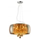 Lustre Wessex Vidro Ambar 50CM Translucido 5Xg9 Canopla Cromo Avant - 6c36d361-8130-4d88-8b90-006b4a34aef4