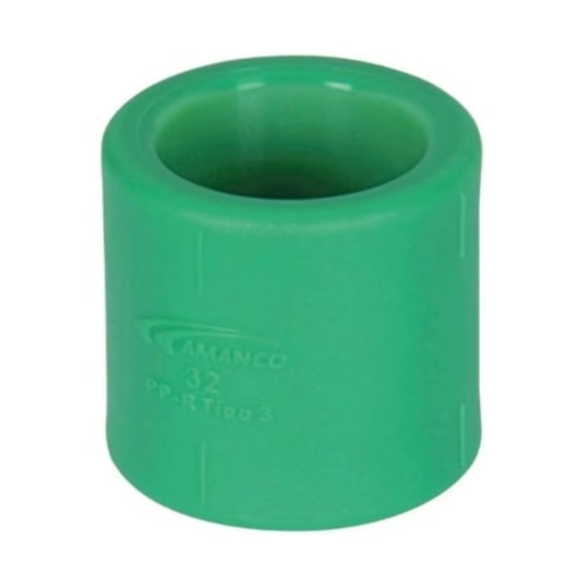 Luva PPR Simples Fêmea Para Fêmea Amanco 2,5cm - Imagem principal - 29bdc49b-564b-4064-be0e-9a8ee36a6b57