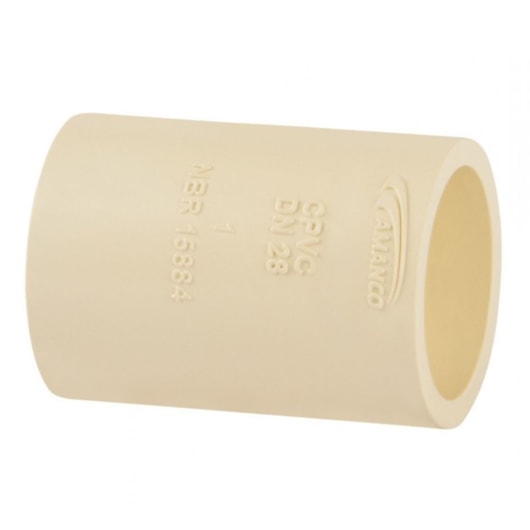 Luva Simples Fêmea/fêmea Super Cpvc 28mm Amanco - Imagem principal - cdf0c879-9594-42e6-b911-34e8735efc6b