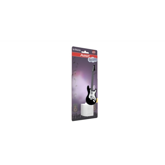 Luz Noturna De Led Guitarra Luz Amarela Bivolt Avant 3000K 1W - Imagem principal - 3ff8942a-95a5-4dd9-90f6-bd981344980f