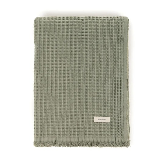 Manta Denver Pistache Karsten 150x200cm - Imagem principal - 89d926ad-2374-434c-996b-75e17701f4a4