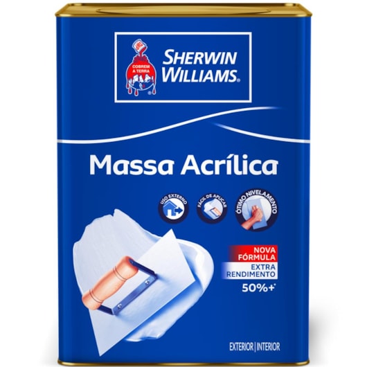 Massa Acrílica Sherwin Williams 25kg - Imagem principal - 970d4d14-5f0d-4d13-815a-8fe32e232a05