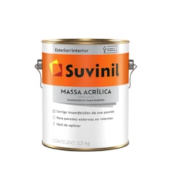 Massa Acrílica Suvinil 5,5Kg