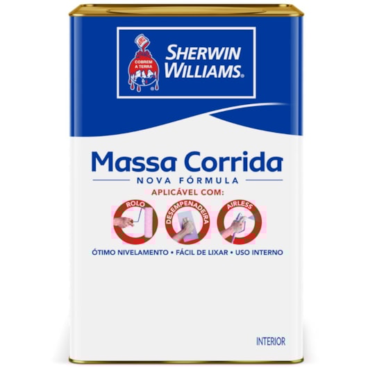 Massa Corrida  Sherwin Williams 25Kg - Imagem principal - c2db3e6b-3f9e-4f38-939c-7d7784fbfbe9