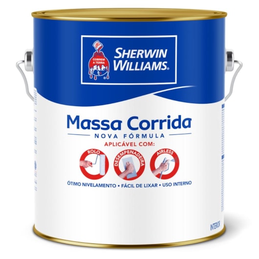 Massa Corrida Sherwin Williams 6Kg - Imagem principal - 0da55627-6fd4-4017-8930-1f88a6598909