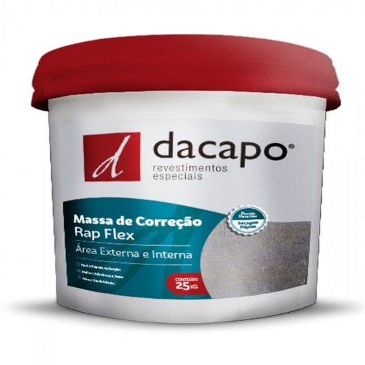 Massa De Correção Pronta Dacapo 25kg - Imagem principal - 98c39d17-bc2d-4273-ace0-8cecc656fc66
